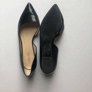 Nine West Black Pointed Toe Flats